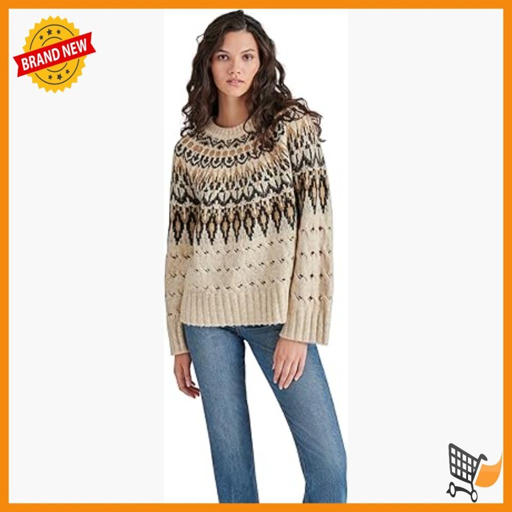 Long Sleeve Pullover Sweater Hand Wash Only Polyester Blend